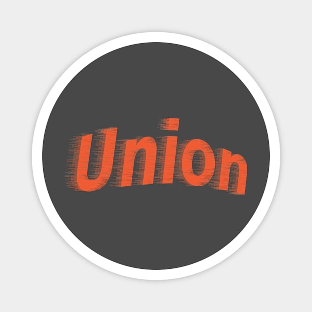 Union Magnet by Lobo Del Noir